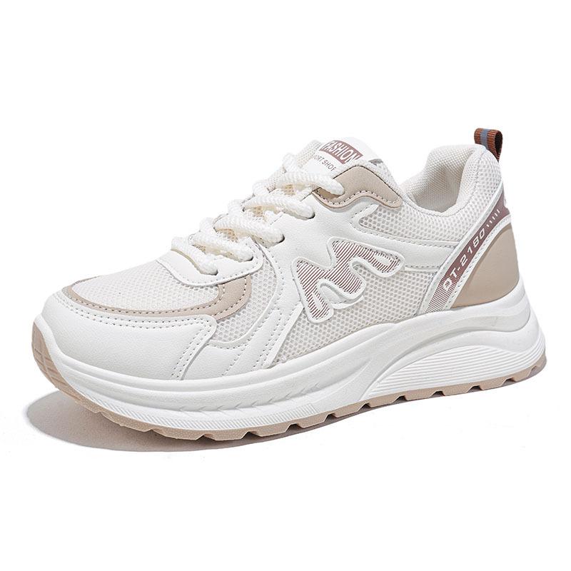 Thick-soled 22 New Spring and Summer Sports and Leisure Shoes Breathable and Heightened Lightweight Soft Baseplate Shoes