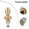 180 Degree Adjustable Pressure Washer Nozzle Adapter for Hard to Reach Areas