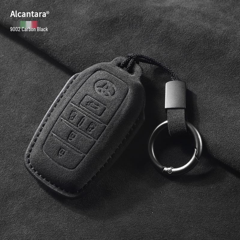 High-End Suede Key Bag for Toyota Sienna, Alphard, Vellfire, Grand Highlander