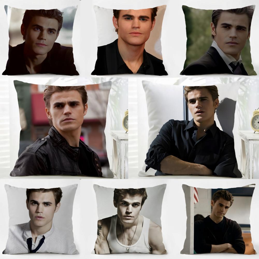 SStefan Salvatore Cushion Cover Washable Linen Pillowcase Soft for Daily Sofa Bed Home Room Decor