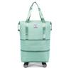 Extra Large Capacity Wet and Dry Separation Double-layer Extended Luggage Bags To Be Produced Must-have Clothes Storage Bags with Wheels