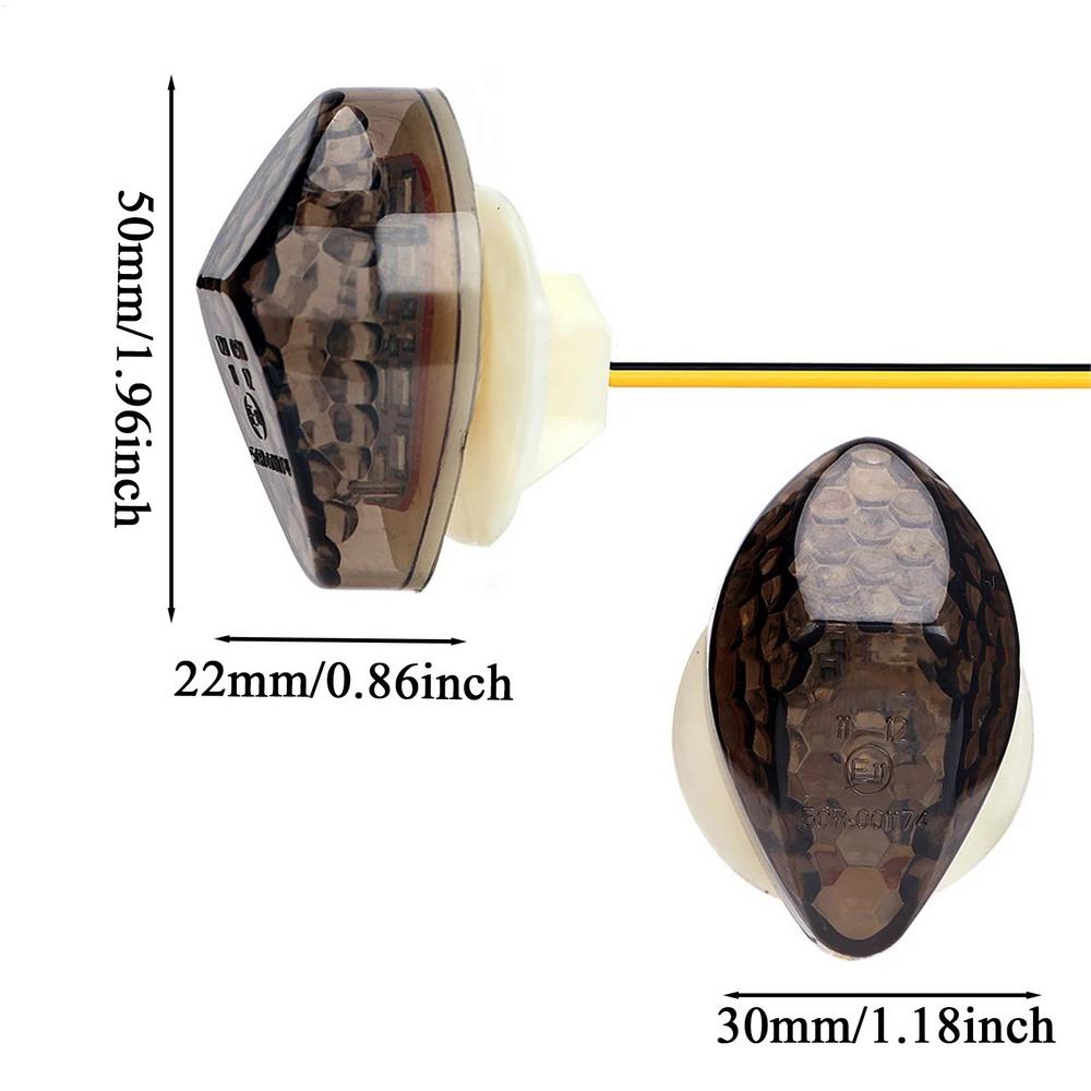 Для CBR 600 F4 F4i CBR600RR CBR1000RR Мотоцикл Поворотники Светодиодные Сигнальные Огни Мотоцикла Энергосберегающие Поворотные Огни Мотоцикла