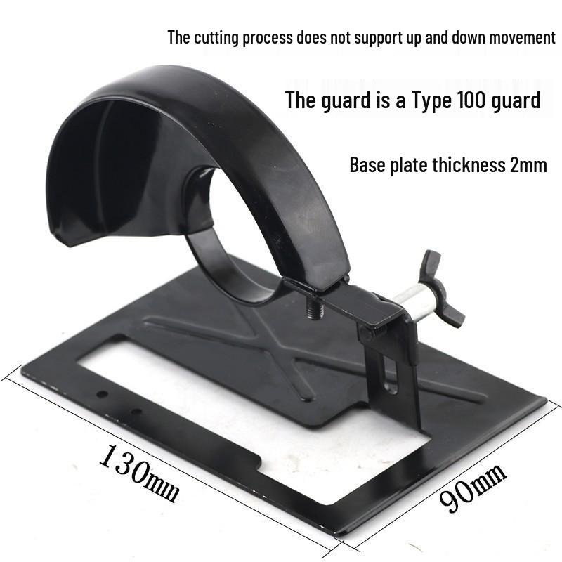Adjustable Angle Grinder Stand with Guard for Safe Cutting