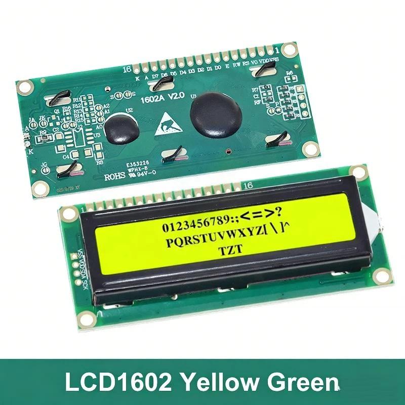 1Pcs Lcd 1602 Blue Green Screen 16X2 Character Lcd Display Module Diy Accessories Lcd1602 Module