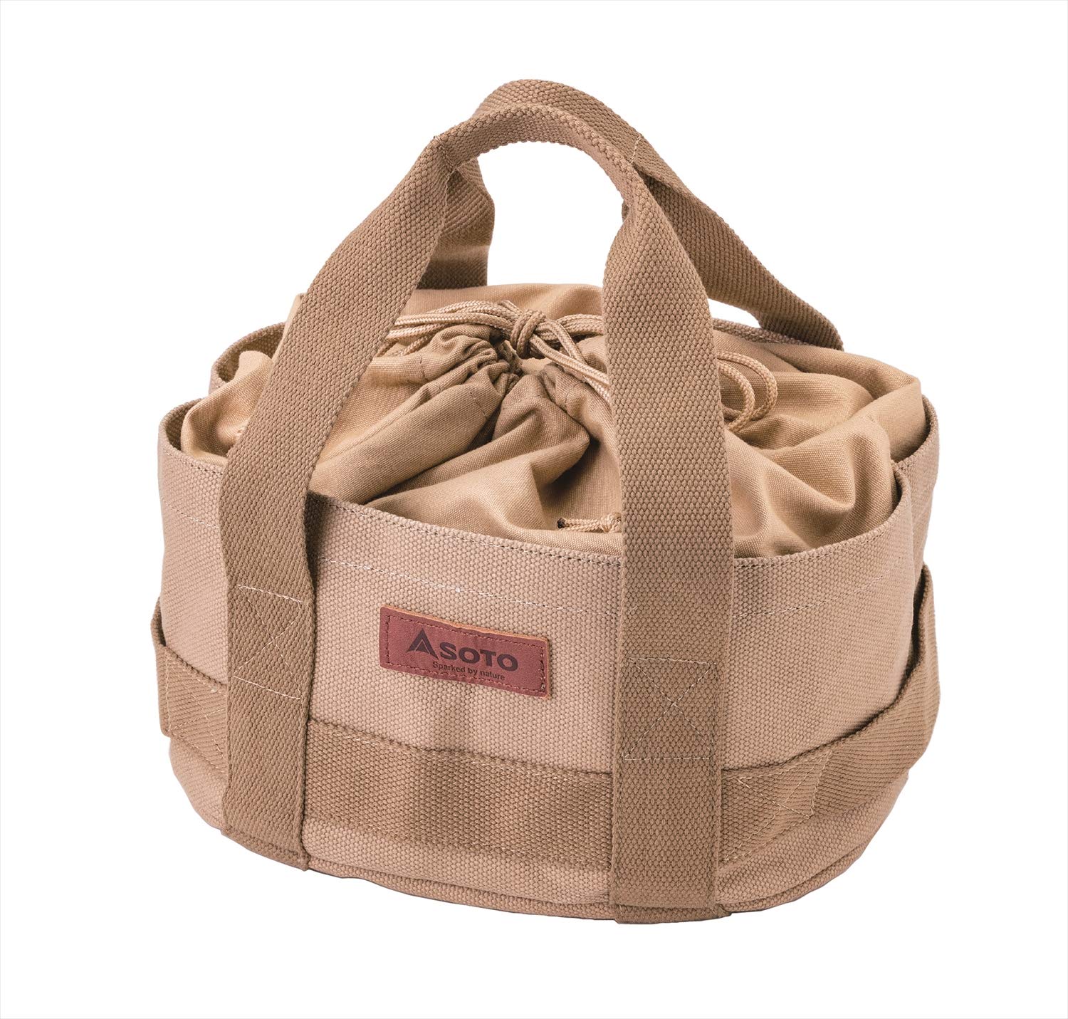 

Сумка для хранения холщовая бесплатная сумка бежевая [SOTO]