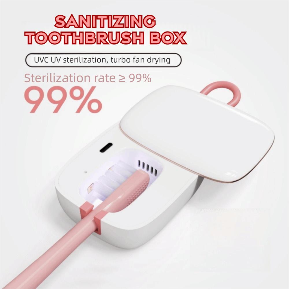 Deep Cleaning UV Toothbrush Sanitizer Smart Sensor Toothbrush Storage Case Earphone