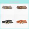 Genuine Leather Womens Belt For Jeans Fashion Casual With Pin Buckle