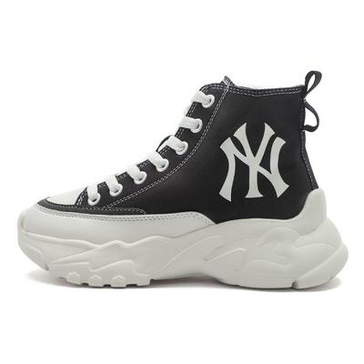 MLB Grube Wysokie Płócienne Trampki Unisex Trampki Czarne 3ASHUL12N-50BKS