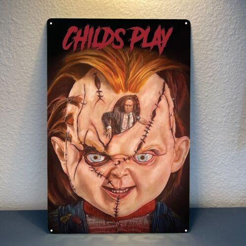 Childs Play Movie Metal Poster Tin Sign 20x30cm 20x30cm（7.8x11.8inch）