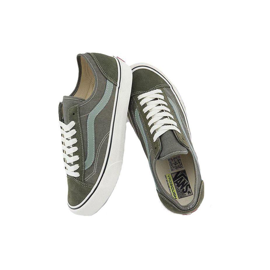 Vans Style 36 Comfortable Versatile Low-Top Skate Shoes Unisex sneaker Green VN0007R2DOL