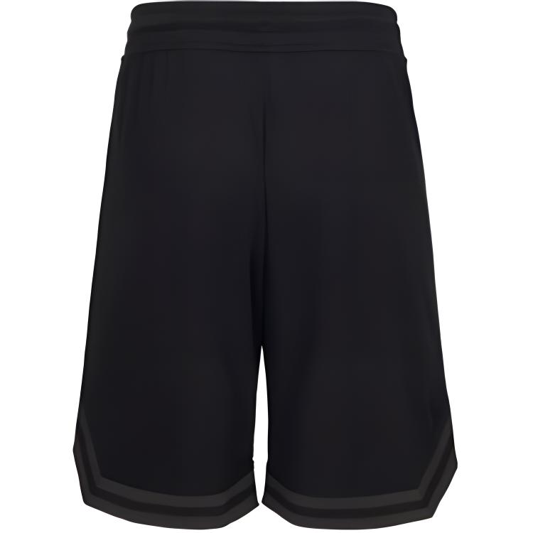 Reebok Hoop Shorts Solid Color Loose Breathable Mesh Drawstring Casual Shorts Unisex shorts Black 23RCS629U001