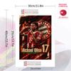 Michael Olise Soccer Star 100% Round Full Drill 5D DIY Diamond Painting Embroidery Cross Stitch Rhinestone Decor