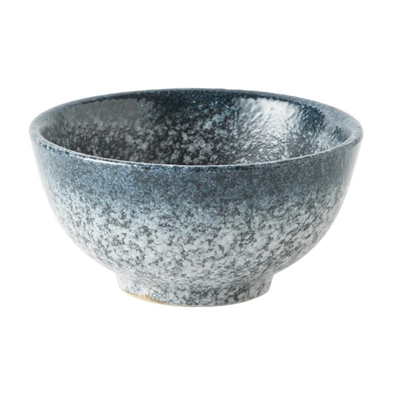 ZISIZ Black Pearl Vintage Ceramic Bowl Set