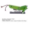 Grasshopper Stapler Ergonomic Handle Metal Stapler Durable Desktop Paper Binder Compact Portable