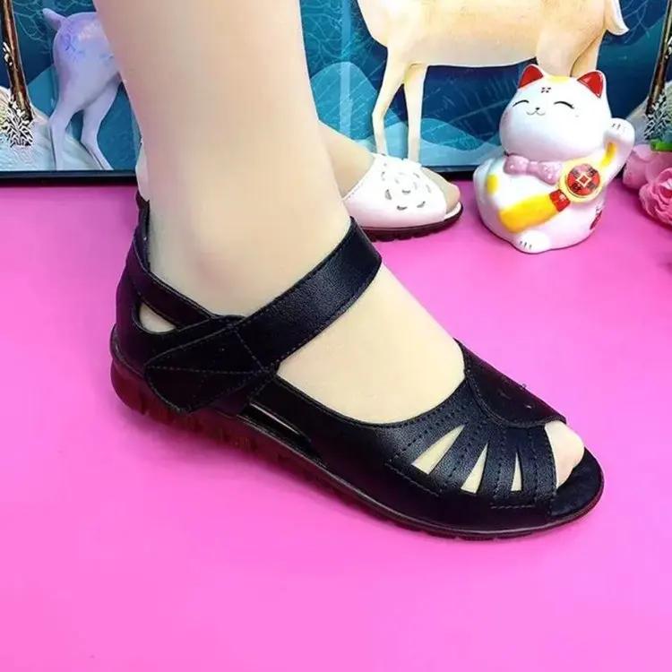 Fashion 2024new Shoes Women Sandals Premium Mid Heels Platform    Orthopedic Party Plus Size