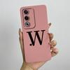 For Oppo A80 5G Case OppoA80 CPH2639 Cover Cute Letters Square Silicone Phone Case For Oppo A3 Pro 5G A3Pro CPH2665 Soft Fundas