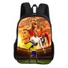 Ronaldo School Backpack CR Football Star Rucksack Child Bookbag Knapsack Fashion Schoolbag Football Sports Backpack Kids Gift