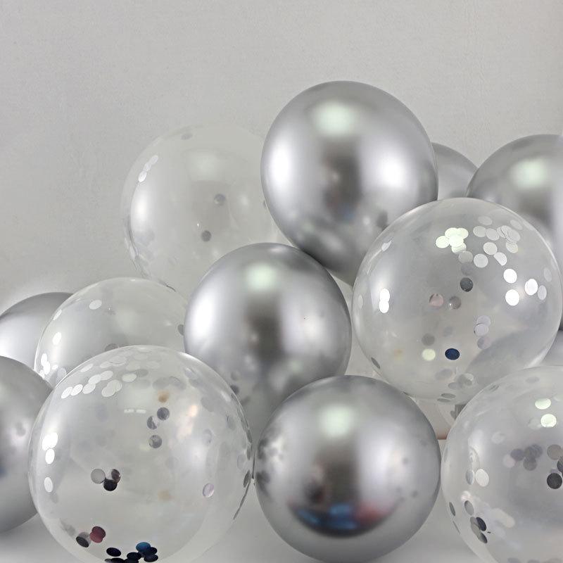 Thickened Metallic Sequin Balloons for Birthday, Party, or Wedding Decorations