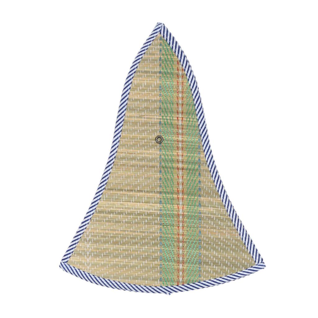 Foldable Straw Hat Fishing Sun Cap Men Women Hiking Travel Camping Sun Hats Drawstring Wide Brim Rattan Hat