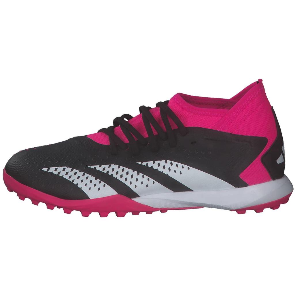 Adidas Predator TF LTC75 Futsal Core Shock Pink Size Accuracy.3 Men's Shoes, Black/Footwear White/Team (GW4637), 27.5cm