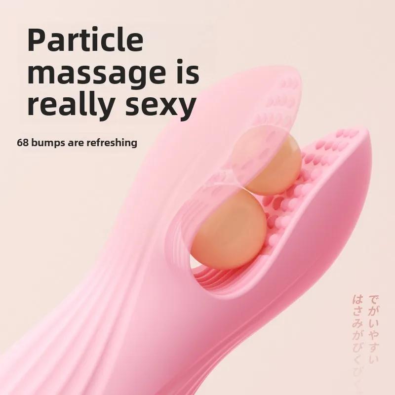 Electric Wearable Nipple Clip Vibrator Erotic Tease Nipple Breast Masturbator G-spot Massage Stimulator Female Adult Sex Product