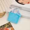 1pc Cute Mini Crossbody Bag for Women - Portable Pouch with Keychain Strap, Compact Travel Organizer