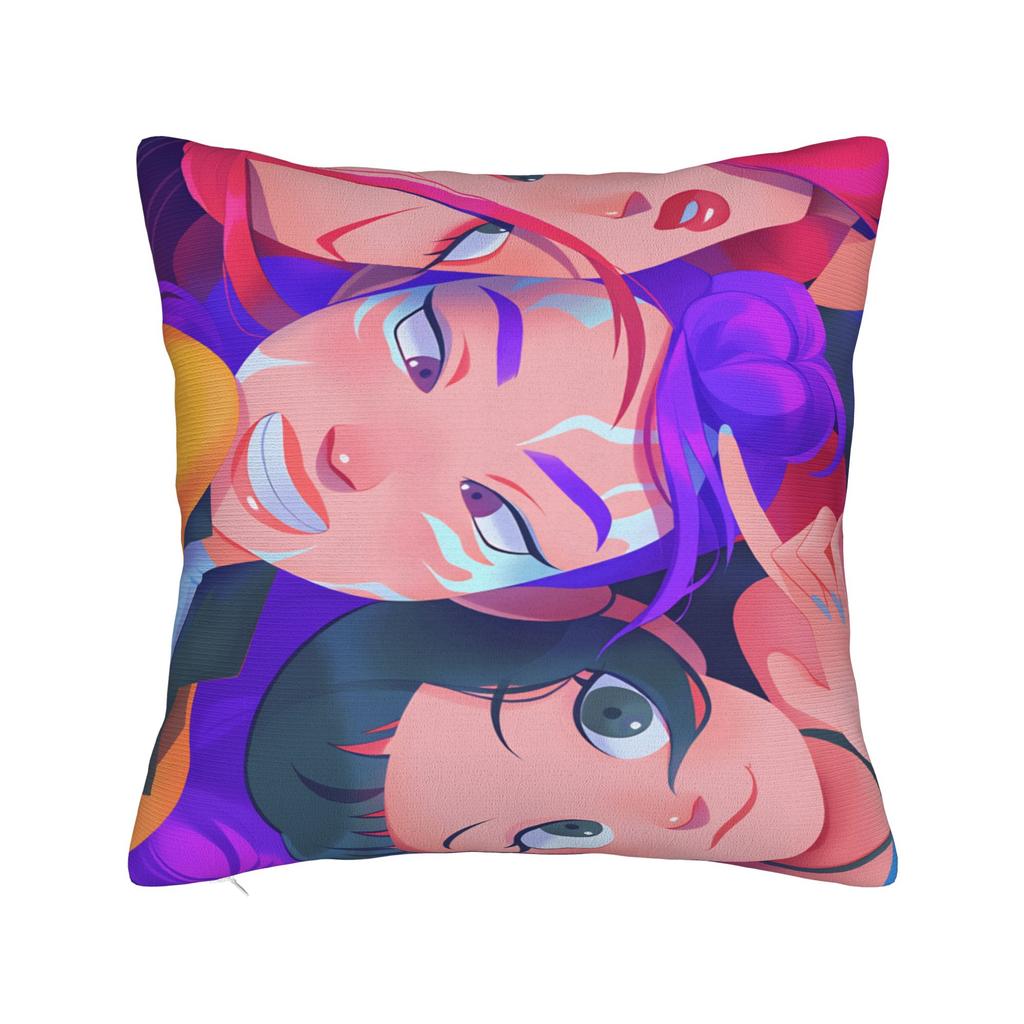 Kissenbezug Kpop-inspiriert Modischer Kissenbezug für Sofa Heimdekoration Kissenbezüge