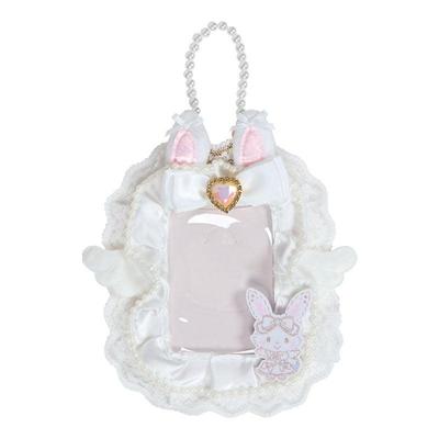 Sanrio Enjoy Idol Saf Beyaz Melek Takas Kartı Tutucu Wish me mell Japonya YENİ