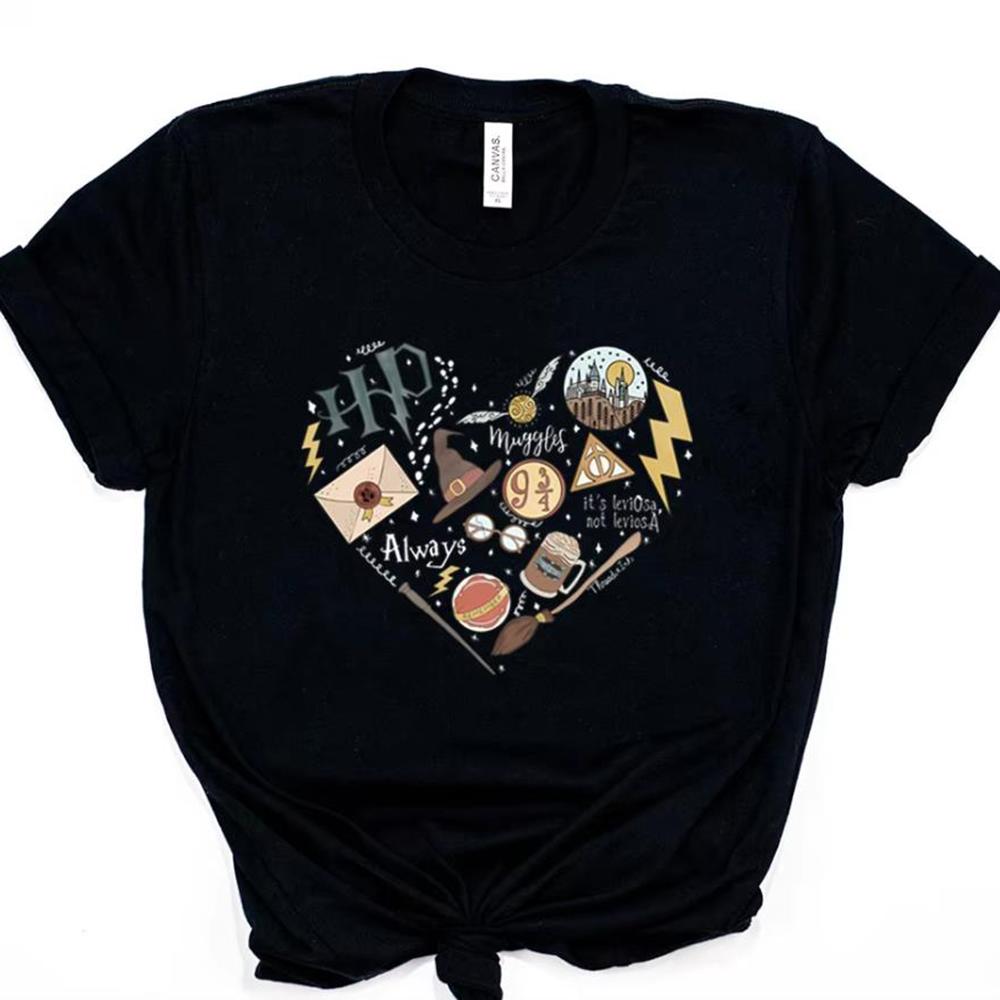 Magic Movie Inspired Shirt Wizard School Home Castle T-Shirt 9 3/4 Always Wizarding World Tees Matching Universal Trip Tshirt