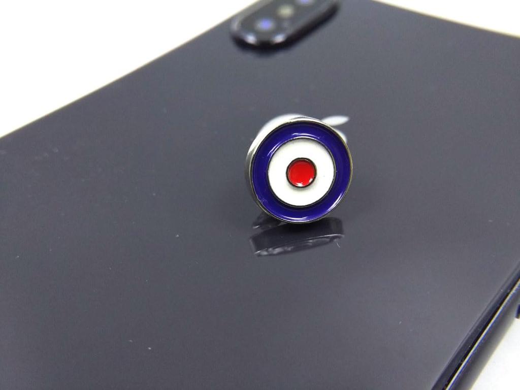[NODO F] Insignia de Pin Mod Marca de Objetivo, 1,2 cm, Fiesta, Diversión, Fuerza Aérea, Real Fuerza Aérea Británica, The Who, Metal, Elegante, Único, Redondo, RAF, The Who,