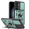 Militärische Panzerungshalterung Kameraschutzhülle für Samsung Galaxy S24 S24 Ultra S23 S22 Plus S21 S20 Hybridringständer Stoßfeste Vollschutzabdeckung