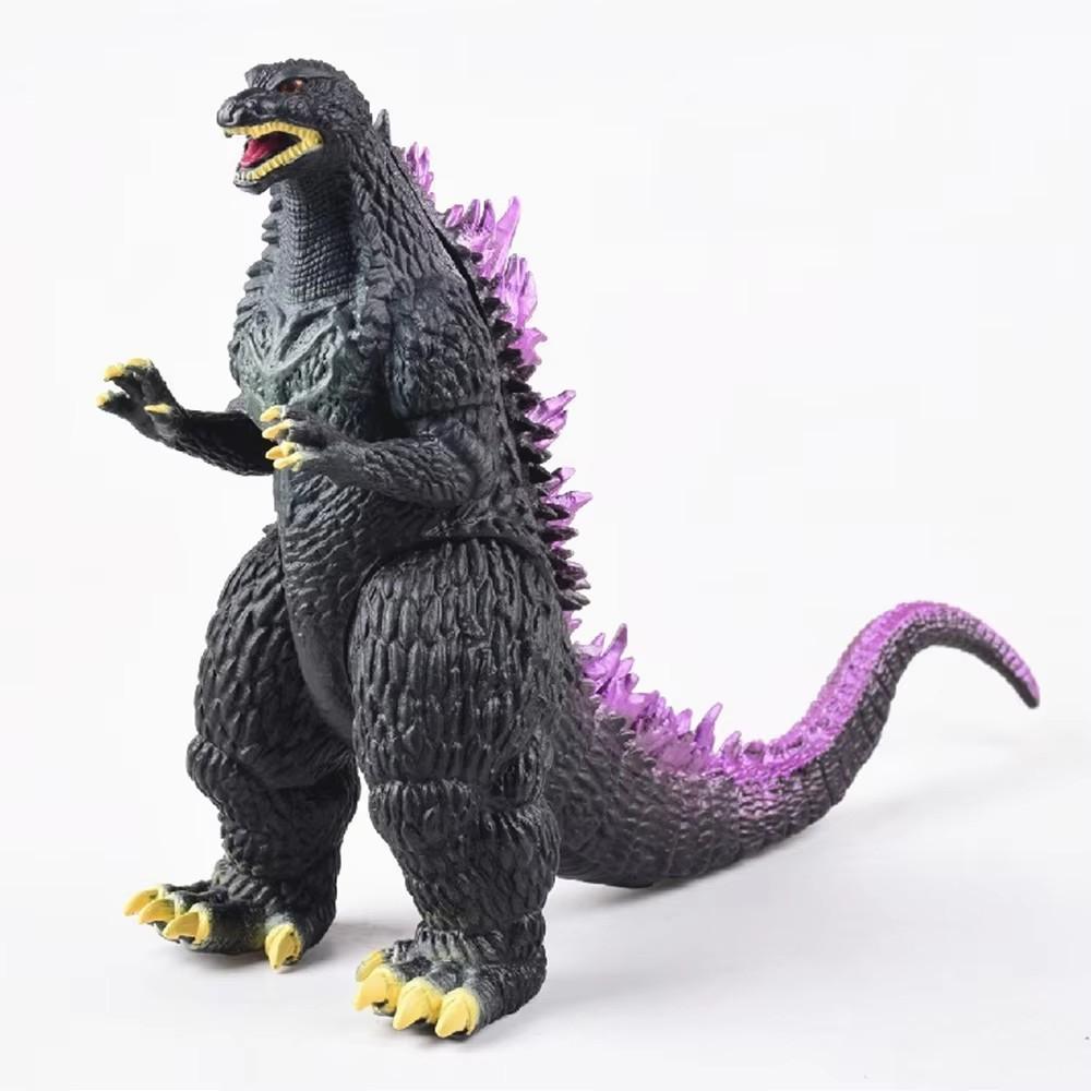 2 color Godzilla Action Figure King Of The Monsters First Generation Anime Collect Model 18cm Soft Glue Dinosaur Kids Toys Gift