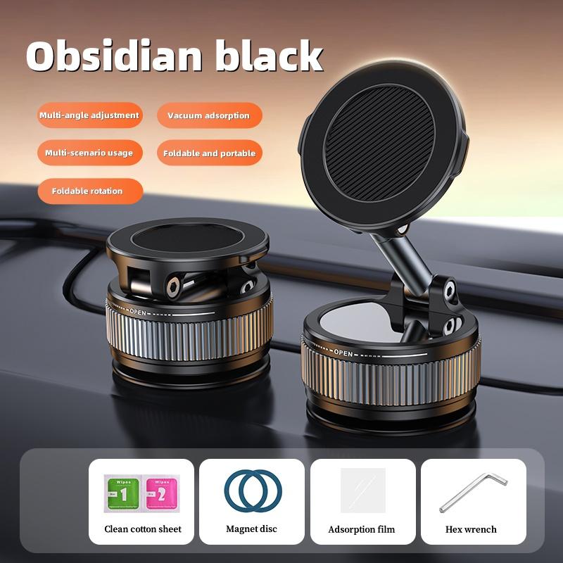 360° Rotating Vacuum Magnetic Car Mount Foldable Suction Cup Universal Cell Phone Holder Kitchen Mirror Gym Bathroom Shower