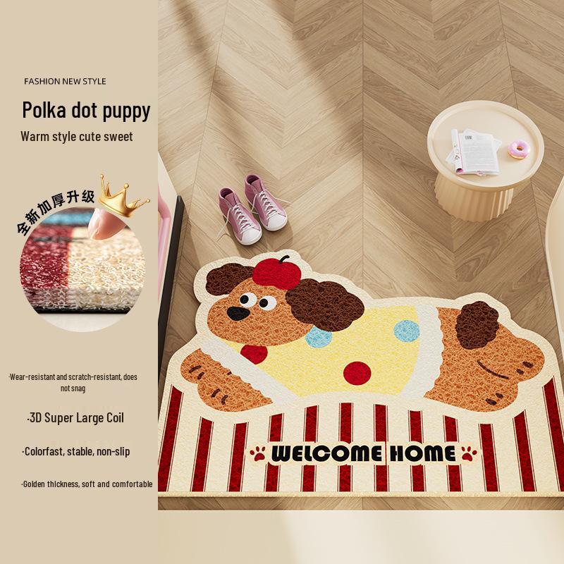 Cute Pet Animal Door Mat - Non-slip, Dirt-Resistant, Easy-Clean Foot Mat