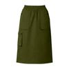 Women Casual Elastic High Waisted Skirt With Pockets