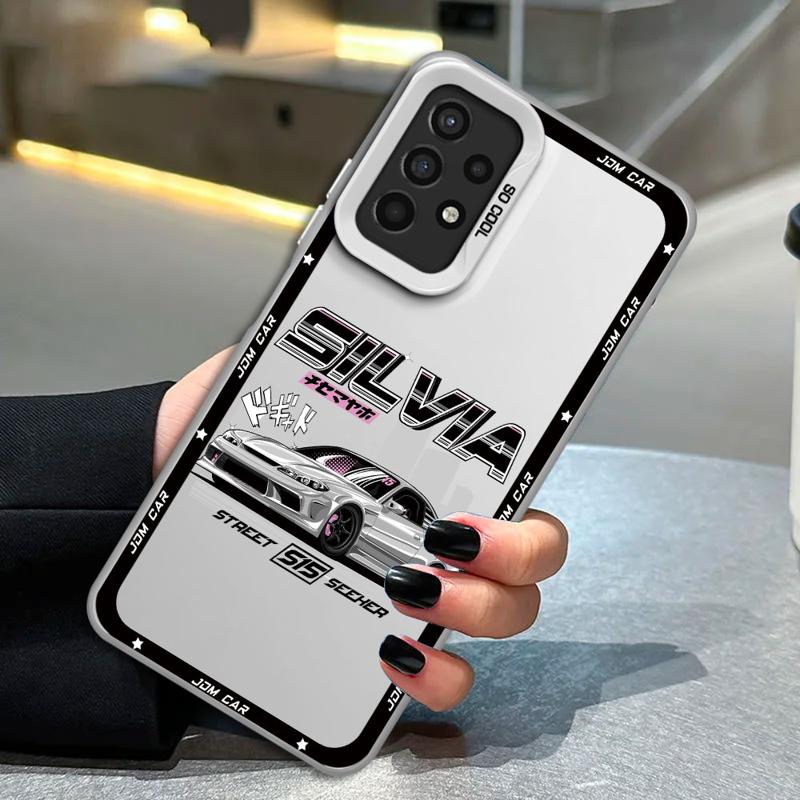 JDM Dream Car Sport Phone Case for Galaxy A12 A13 A14 A23 A32 4G 5G A22 5G A24 4G A33 5G A34 5G A35 5G Matte