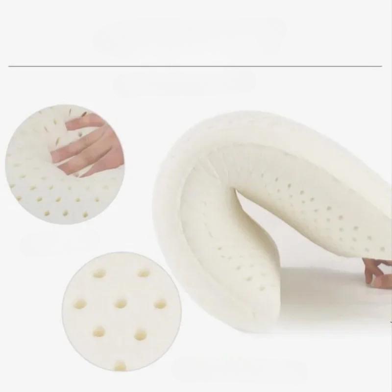Thai Latex Pillow Core Single Person Cervical Pillow, Student Adult Low Pillow, Household Bread Pillow