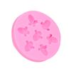 Cake Mold BeeShaped Food Grade Silicone Cake Mold Cake Decoration DIY Baking Tool(Pink )