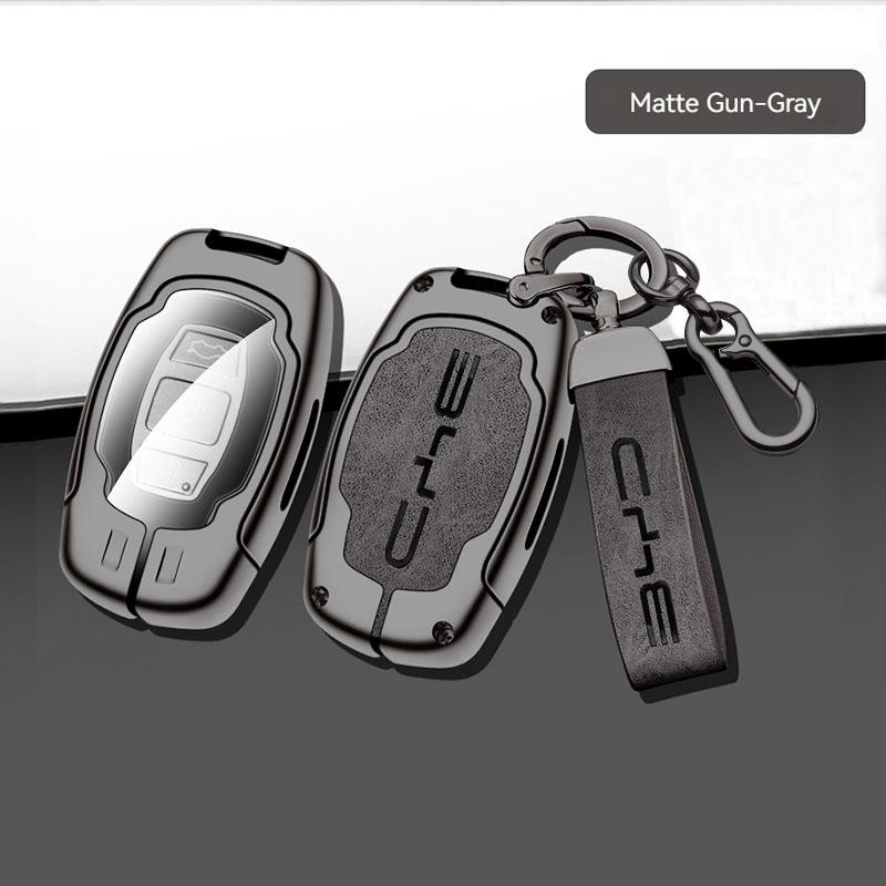Car Remote Key Case Fob Cover Holder Shell Bag Keychain Accessories for BYD Song Plus Atto 3 Han EV Tang DM Qin Seal Dolphin