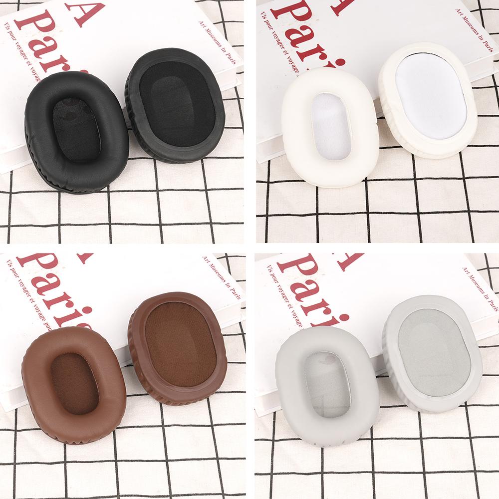 Replacement Earpads for Samsung Level Over Headphones Ear Pads Cushions Breathable Mesh Fabric Soft Warm Velour Leather Foam
