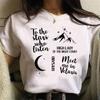 Acotar T Shirt Women Graphic Y2K T-shirts Female Manga Comic 2000s Clothing