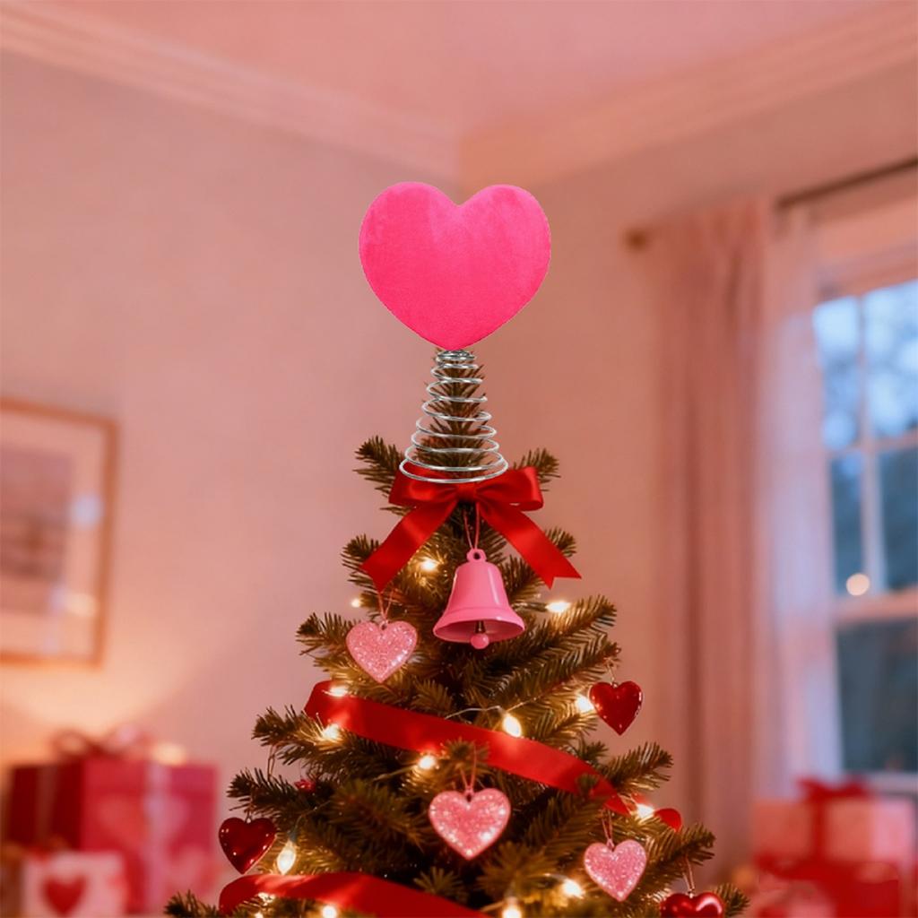 Valentine's Day Plush Love Tree Top Decoration