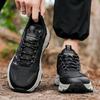 Hiking Shoes Men Shoes Anti-slip Low-top Sports Shoes Men Lace-up Wear-resistant Soft Breathable Casual Running Shoes Men