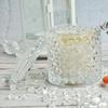 White Crystal Gravel Bowl: Demagnetizing, Jewelry, Sea Salt Purification, Omamori Salt, Glass Storage Box
