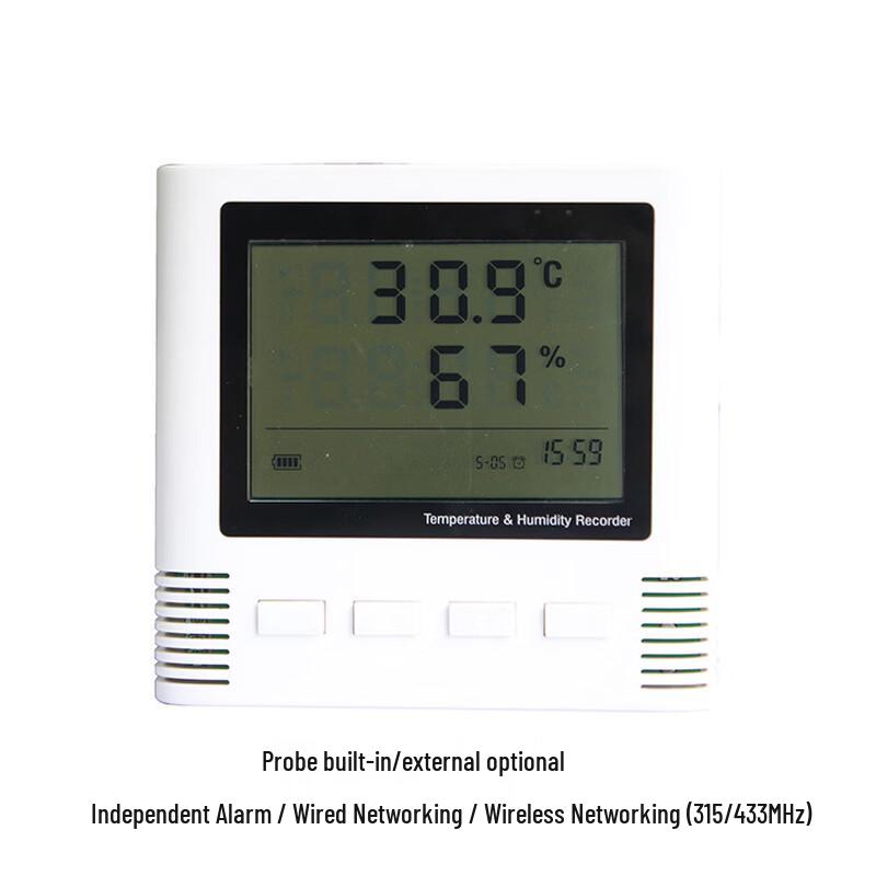Biaze Smart Standalone Temperature & Humidity Alarm CN plug (adapter included)