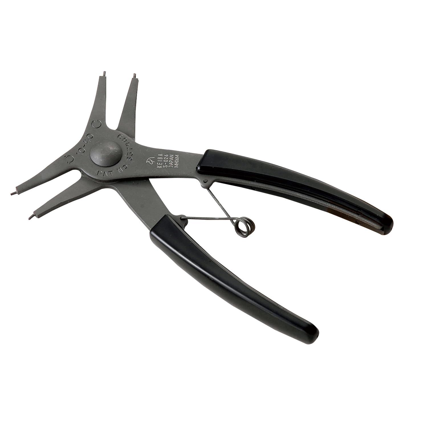 Maruto Hasegawa Kousakujo (Marutohasegawakousakujo) Keiba Snap Ring Pliers 140mm S-026