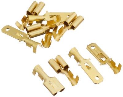 KITACO Flat Terminal Set for 250 Type Connector (male and