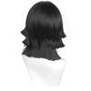 Demon Slayer Blade Black Little Bana Snake Pillar Layered Short Hair Anime Cos Wig