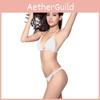Hochwertiger String-Badeanzug Hochtaillierter Badeanzug Wunderschönes Einfarbiges Brasilianisches Bikini-Set für Damen