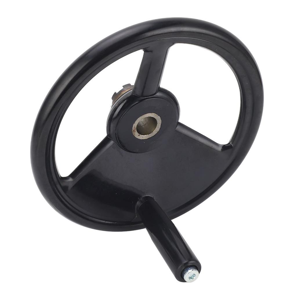22x250mm Milling Hand Wheel Engineering Plastics Rotary Handwheel  For Milling Machines